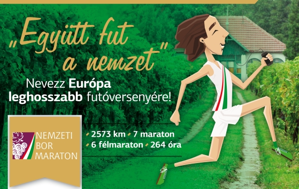 Szombaton rajtol a Nemzeti Bor Maraton