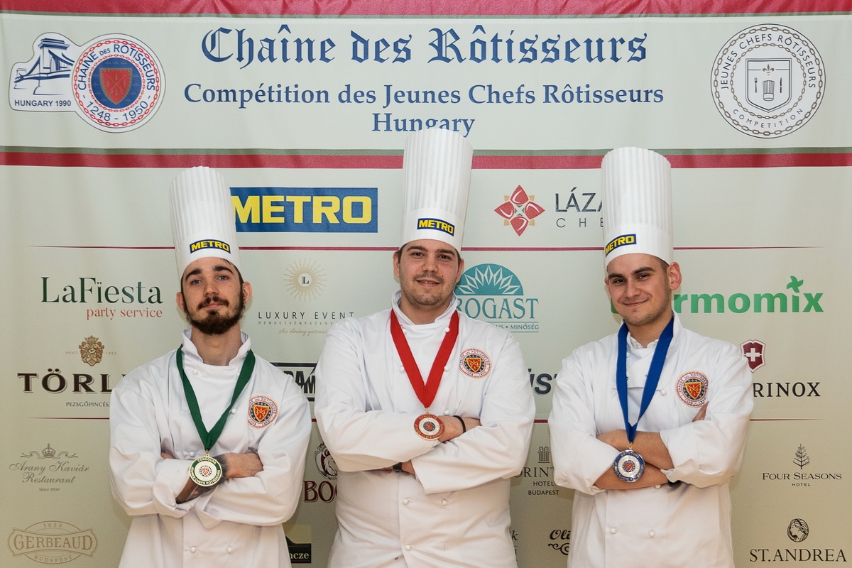 Dalnoki Bence nyerte a Jeunes Chefs Rôtisseurs magyarországi szakácsversenyét